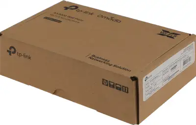 Точка доступа TP-LINK EAP655-Wall, LAN: 4x1 Гбит/с, 802.11a/b/g/n/ac/ax, 2.4 / 5 ГГц, до 2.98 Гбит/с
