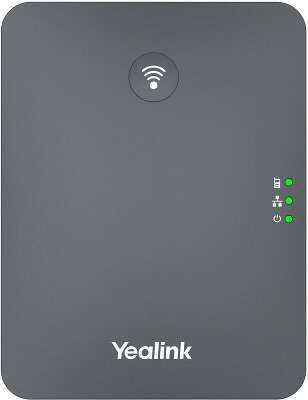 W70B, базовая станция, до 10 SIP-аккаунтов, до 10 трубок на базу, до 20 одновременных вызовов