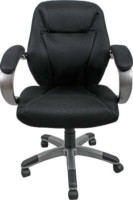 Кресло руководителя COLLEGE H-8703F-2A Черный ткань