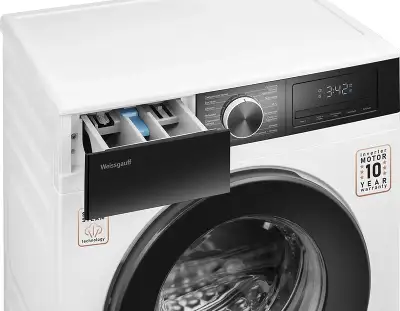 Стиральная машина Weissgauff WM 45610 Inverter Steam класс: A+++ загр.фронтальная макс.:6кг белый инвертор