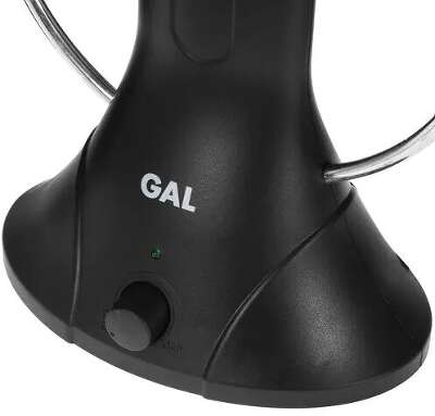 Антенна телевизионная Gal AR-465 25дБ активная черный каб.:1.5м