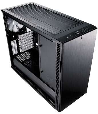 Корпус Fractal Design Define R6 Blackout TG, черный, ATX, Без БП (FD-CA-DEF-R6-BKO-TG)