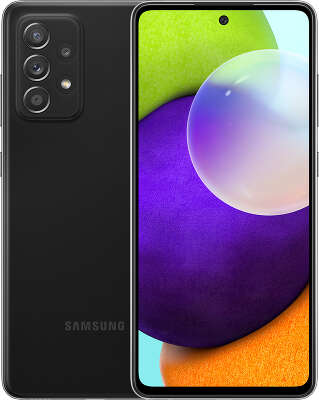 Смартфон Samsung SM-A525F Galaxy A52 256Гб Dual Sim LTE, чёрный (SM-A525FZKISER)