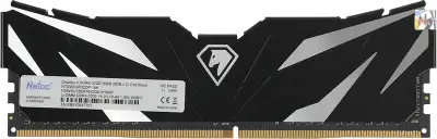 Набор памяти DDR4 DIMM 2x8Gb DDR3200 Netac Shadow II Black (NTSWD4P32DP-16K)