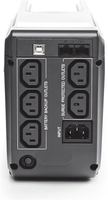 Источник бесперебойного питания Powercom Back-UPS IMPERIAL, Line-Interactive, 625VA/375W, Tower, 5*IEC320-C13 (2 surge & 3 batt), USB (507304)