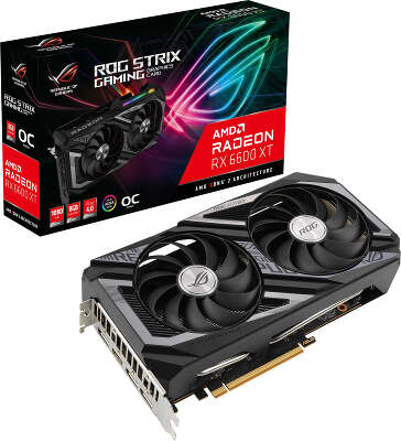 Видеокарта ASUS AMD Radeon RX 6600 XT ROG STRIX 8Gb DDR6 PCI-E HDMI, 3DP
