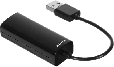 Сетевой адаптер Fast Ethernet Digma D-USB2-LAN100 USB 2.0