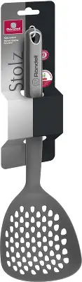 Шумовка для первых/вторых блюд Rondell Stolz RD-1778 серый упак.:картонная подложка