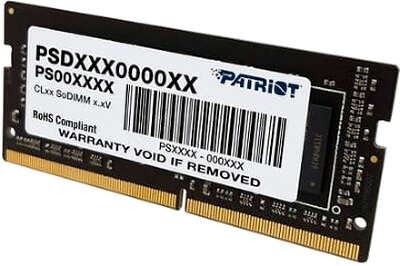 Модуль памяти DDR4 DIMM 4Gb DDR2666 Patriot Memory Signature (PSD44G266682S)
