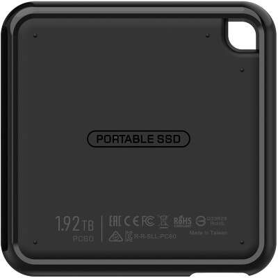 Внешний SSD Silicon Power PC60 512Gb, USB Type-C, черный