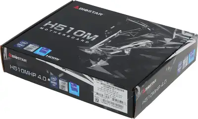 Материнская плата Biostar H510MHP 4.0 Soc-1200 Intel H470 2xDDR4 mATX AC`97 8ch(7.1) GbLAN+VGA+HDMI