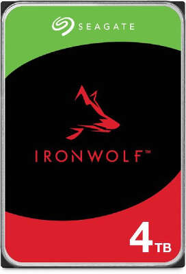 Жесткий диск SATA3 4Tb [ST4000VN006] Seagate Ironwolf 5400rpm, 256Mb
