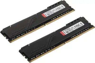 Память DDR4 2x16Gb 3200MHz Kingston KF432C16BB1K2/32 Fury Beast RTL Gaming PC4-25600 CL16 DIMM 288-pin 1.35В dual rank с радиатором Ret