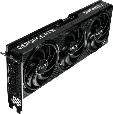 Видеокарта Palit PCI-E 5.0 RTX5070 Infinity 3 NVIDIA GeForce RTX 5070 12Gb 192bit GDDR7 2325/28000 HDMIx1 DPx3 HDCP Ret