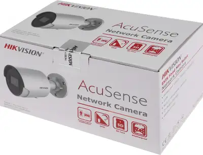 Камера видеонаблюдения IP Hikvision DS-2CD2083G2-IU(2.8mm) 2.8-2.8мм цв. корп.:белый