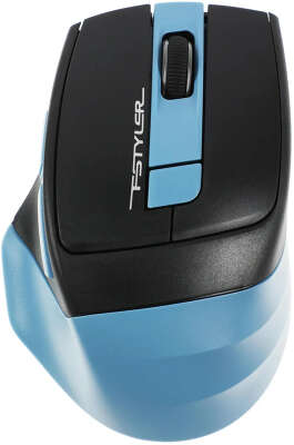 Комплект клавиатура + мышь беспров. A4Tech Fstyler FG1035 black/blue (USB, Multimedia) (FG1035 NAVY BLUE)