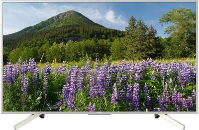 ЖК телевизор Sony 55"/139см KD-55XF7077 LED 4K Ultra HD, серебристый