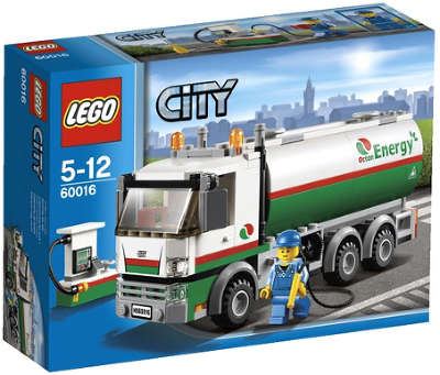 LEGO City 60016 Конструктор Лего Бензовоз