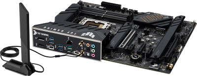 Материнская плата Asus TUF GAMING Z690-PLUS WIFI Soc-1700 Intel Z690 4xDDR5 ATX AC`97 8ch(7.1) 2.5Gg RAID+HDMI+DP