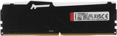 Набор памяти DDR5 DIMM 2x8Gb DDR5600 Kingston Fury Beast Black RGB (KF556C40BBAK2-16)