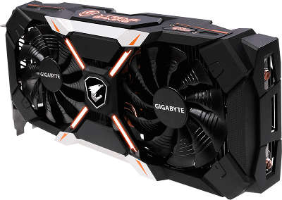Видеокарта PCI-E NVIDIA GeForce GTX 1060 6144MB GDDR5 Gigabyte [GV-N1060AORUS-X6GD]