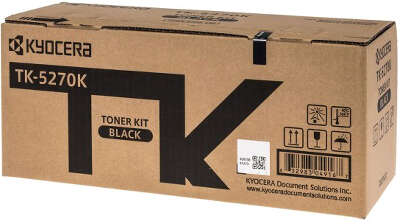 Тонер-картридж Kyocera TK-5270K (черный; 8000стр.)