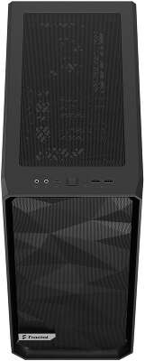 Корпус Fractal Design Meshify 2 Compact Light Tempered Glass, черный, ATX, Без БП (FD-C-MES2C-03)