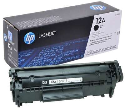 HP Q2612A Картридж ,Black{LaserJet 1010/1018/1020/1012/1015/3015/3020/3030, Black, (2000стр.)}