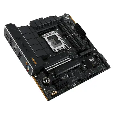 Материнская плата Asus TUF GAMING B760M-PLUS II Soc-1700 Intel B760 4xDDR5 mATX AC`97 8ch(7.1) 2.5Gg RAID+HDMI+DP