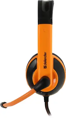Гарнитура GAMING WARHEAD G-120 BLACK/ORANGE 64099 DEFENDER