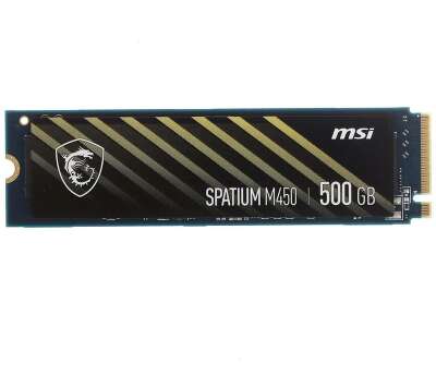 Накопитель SSD PCIE 4.0 NVME M.2 500GB SPATIUM M450 500GB V1 MSI