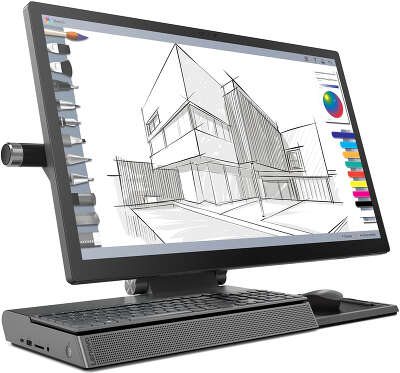 Моноблок Lenovo Yoga A940-27ICB 27" UHD I7-9700/32/1000/512 SSD/R RX 560 4G/WF/BT/Cam/Kb+Mouse/W10,серый