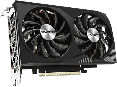 Видеокарта GIGABYTE RTX3050 WINDFORCE OC 8GB GDDR6//RTX3050, HDMI, DP, DVI, 8G,D6