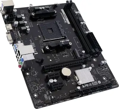 Материнская плата Biostar B550MHP Soc-AM4 AMD B550 2xDDR4 mATX AC`97 8ch(7.1) GbLAN RAID+VGA+HDMI