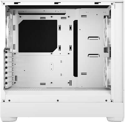 Корпус Fractal Design Pop Silent White TG Clear Tint, белый, mATX, Без БП (FD-C-POS1A-04)