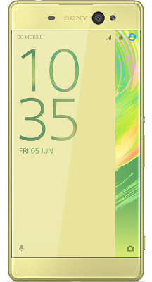 Смартфон Sony F3212 Xperia XA Ultra Dual, золотой/лайм