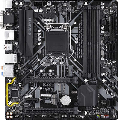 Материнская плата microATX LGA1151 GIGABYTE H370M D3H GSM