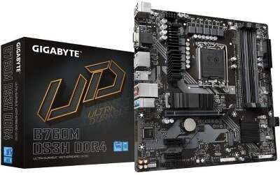 Материнская плата B760 S1700 MATX B760M DS3H DDR4 GIGABYTE