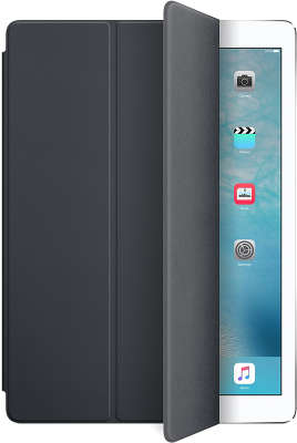 Чехол для iPad Pro 12.9" Apple Smart Cover, Charcoal Gray [MK0L2ZM/A]