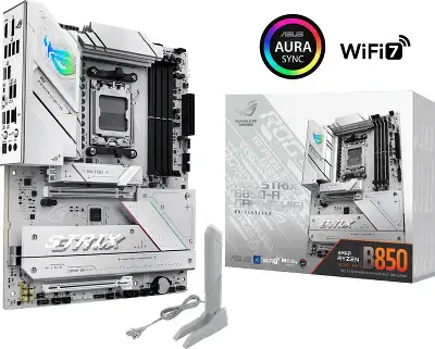Материнская плата Asus ROG STRIX B850-A GAMING WIFI SocketAM5 AMD B850 4xDDR5 ATX AC`97 8ch(7.1) 2.5Gg RAID+HDMI+DP