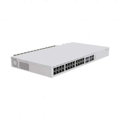 MikroTik CRS326-4C+20G+2Q+RM Коммутатор, 4Combo 10G/2.5G, 20*2.5Gbit RJ45, 2QSFP+*40Gbit