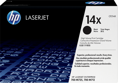 HP 14X Black LaserJet Toner Cartridge (CF214X)