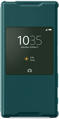 Чехол Sony SCR42 для Sony Xperia Z5, зеленый