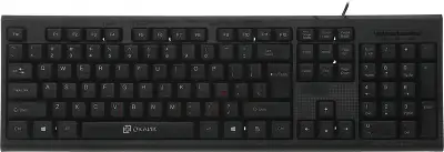 Клавиатура Оклик 120M черный USB (1083044) кабель 1.6м