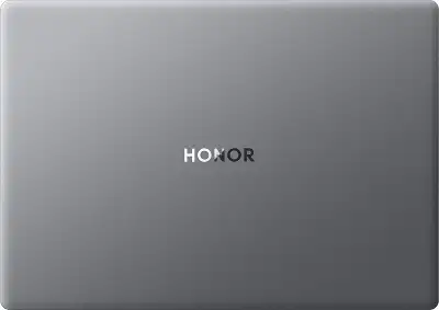 Ноутбук Honor MagicBook X14 2024 FRI-H56 Ryzen 5 7640HS 16Gb SSD512Gb AMD Radeon 760M 14" IPS FHD+ (1920x1200) без ОС grey WiFi BT Cam (5301AKAU)