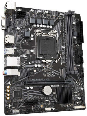 Материнская плата GIGABYTE H510M S2H V3 (LGA1200/H470/2xDDR4/mATX/RAID/VGA, HDMI, DP) (H510M S2H V3)