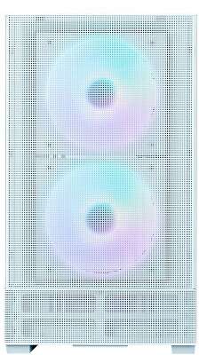 Корпус Zalman P30 Air White Mini-Tower Micro ATX/mini-ITX, без БП, Steel, Plastic , Tempered Glass, 3x140mm ARGB