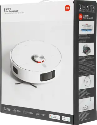 Пылесос-робот Xiaomi Robot Vacuum S20+ 55Вт белый/серый
