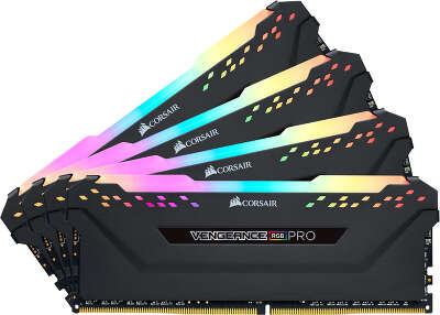 Набор памяти DDR4 DIMM 4x8Gb DDR3000 Corsair Vengeance RGB PRO (CMW32GX4M4C3000C15)