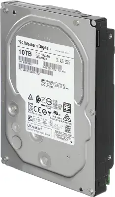 Жесткий диск WD SATA-III 10TB 0B47062 WUS721210BLE6L4 Ultrastar DC HA340 512E (7200rpm) 512Mb 3.5
